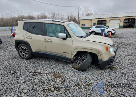 2015 Jeep Renegade Limited from USA, damaged, VIN ZACCJADT0FPC06362